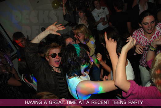 Teens Party Fun in Gloucester with Deckstar Deluxe
